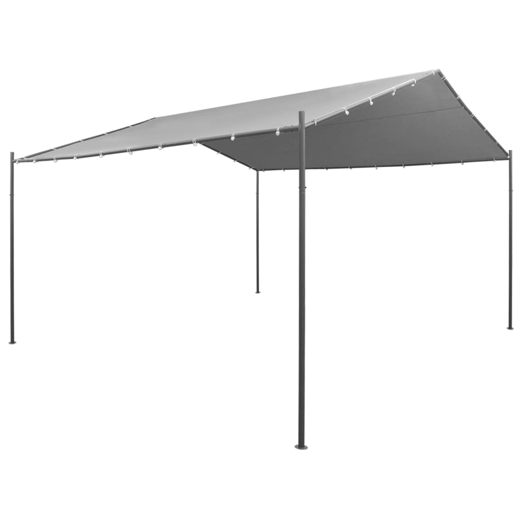 vidaXL Garden Gazebo Steel 400x400x260 cm Anthracite