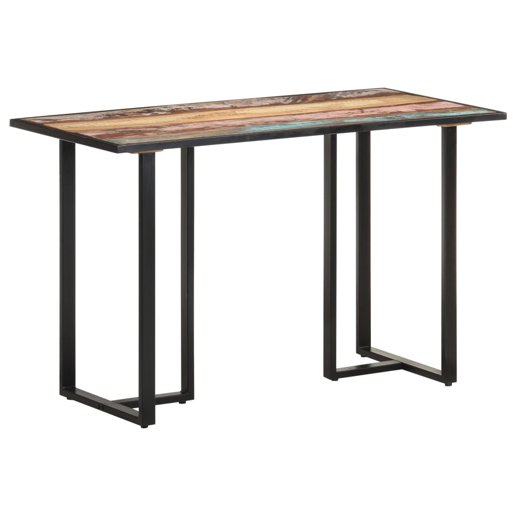 vidaXL Dining Table 120 cm Solid Reclaimed Wood