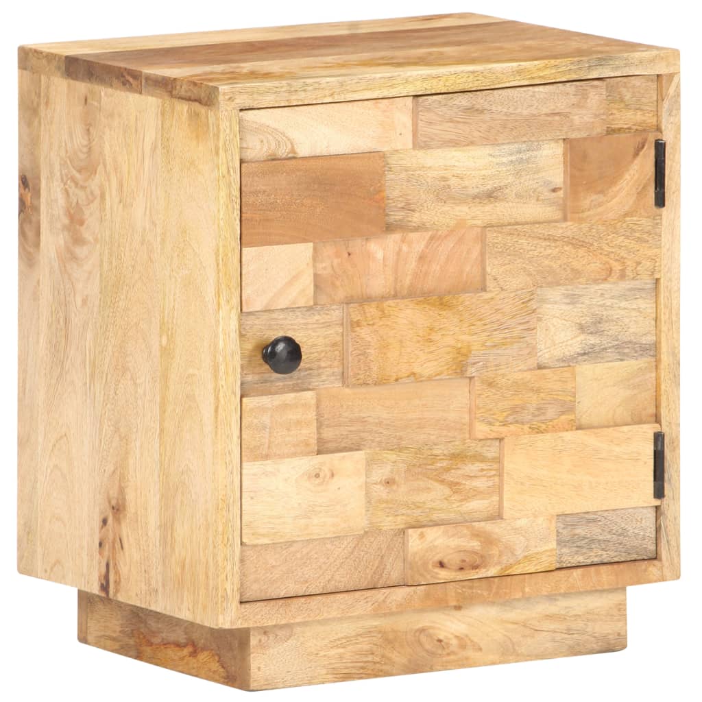 vidaXL Bedside Cabinet 40x30x45 cm Solid Mango Wood