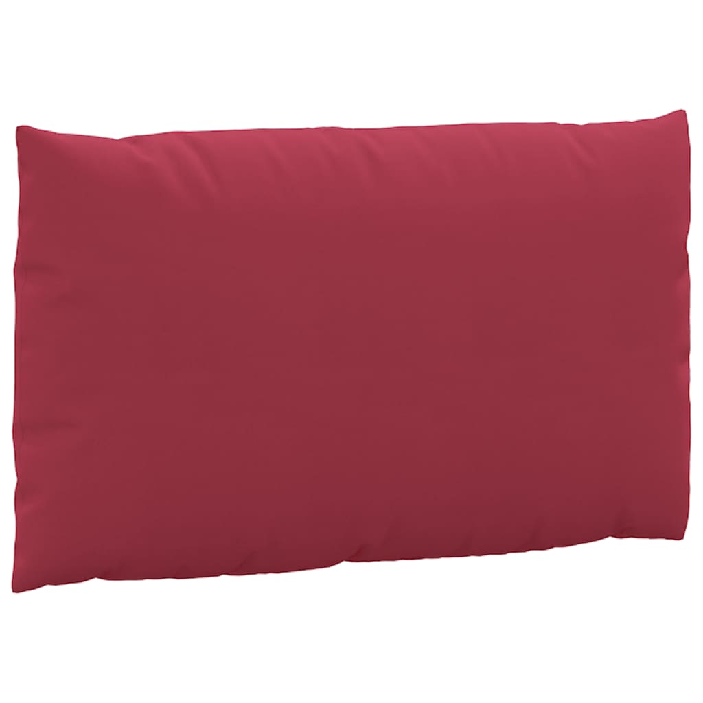 vidaXL Pallet Cushions 2 pcs Wine Red Oxford Fabric