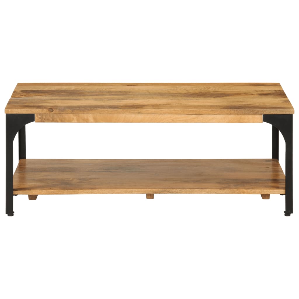 vidaXL Coffee Table Mango Wood 100x60x38 cm