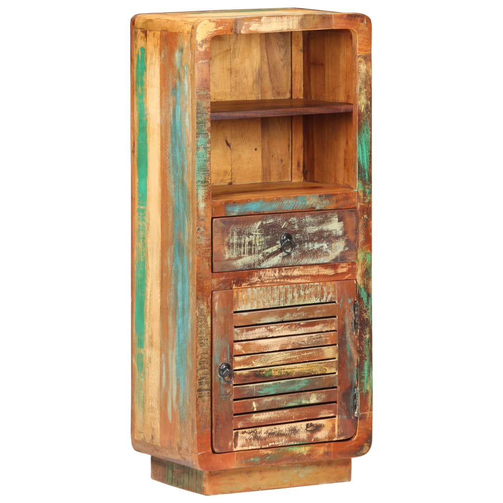 vidaXL Highboard 45x32x110 cm Solid Reclaimed Wood