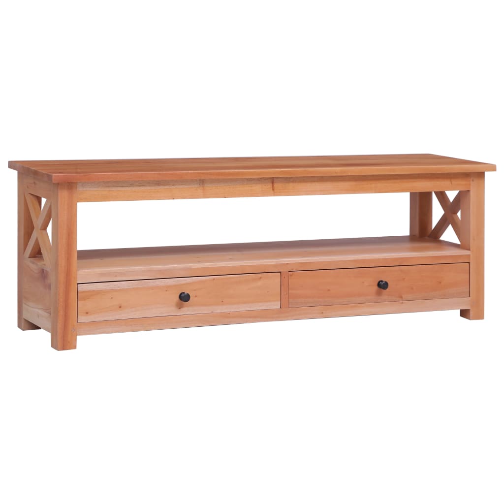 vidaXL TV Cabinet 120x30x40 cm Solid Mahogany Wood