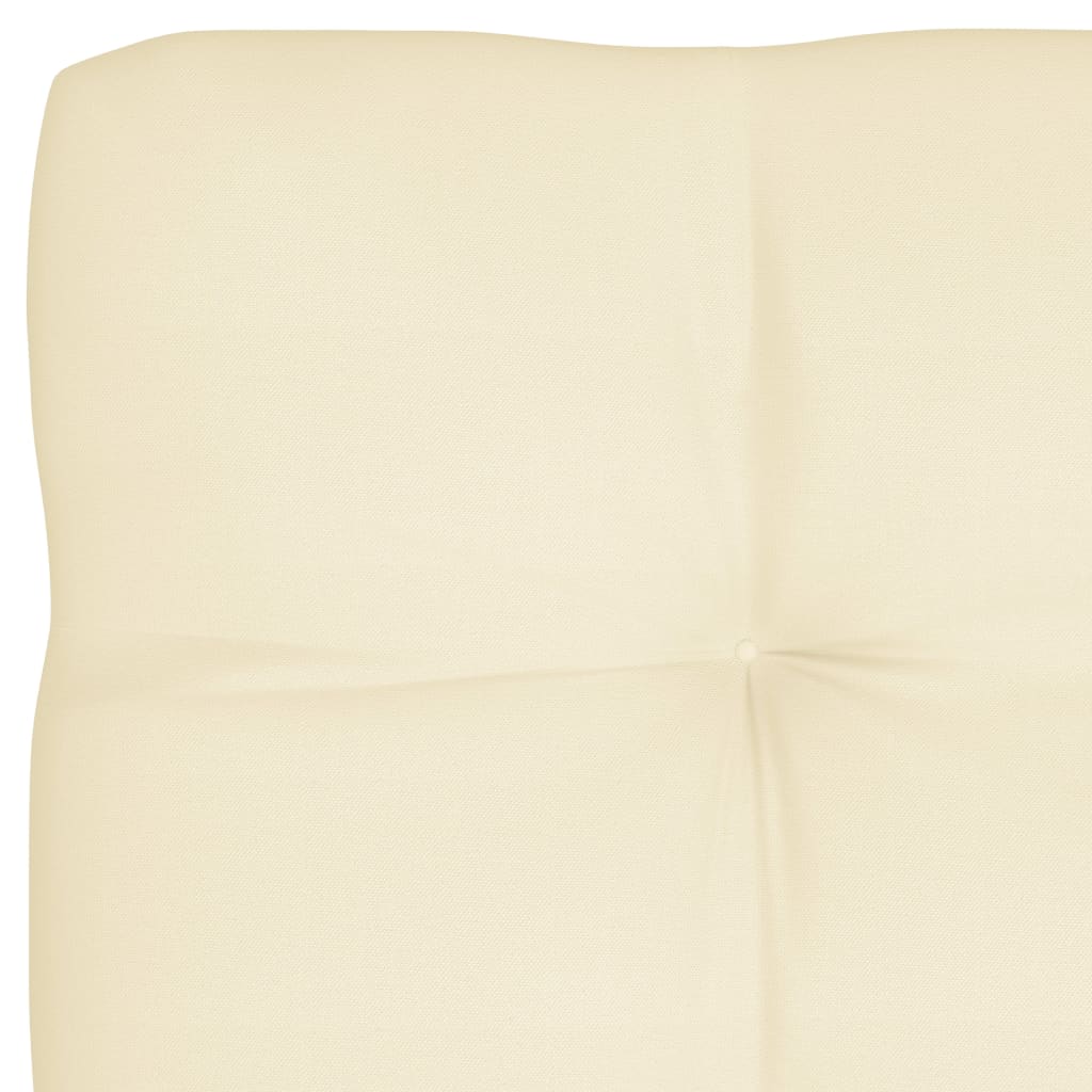 vidaXL Pallet Sofa Cushions 7 pcs Cream