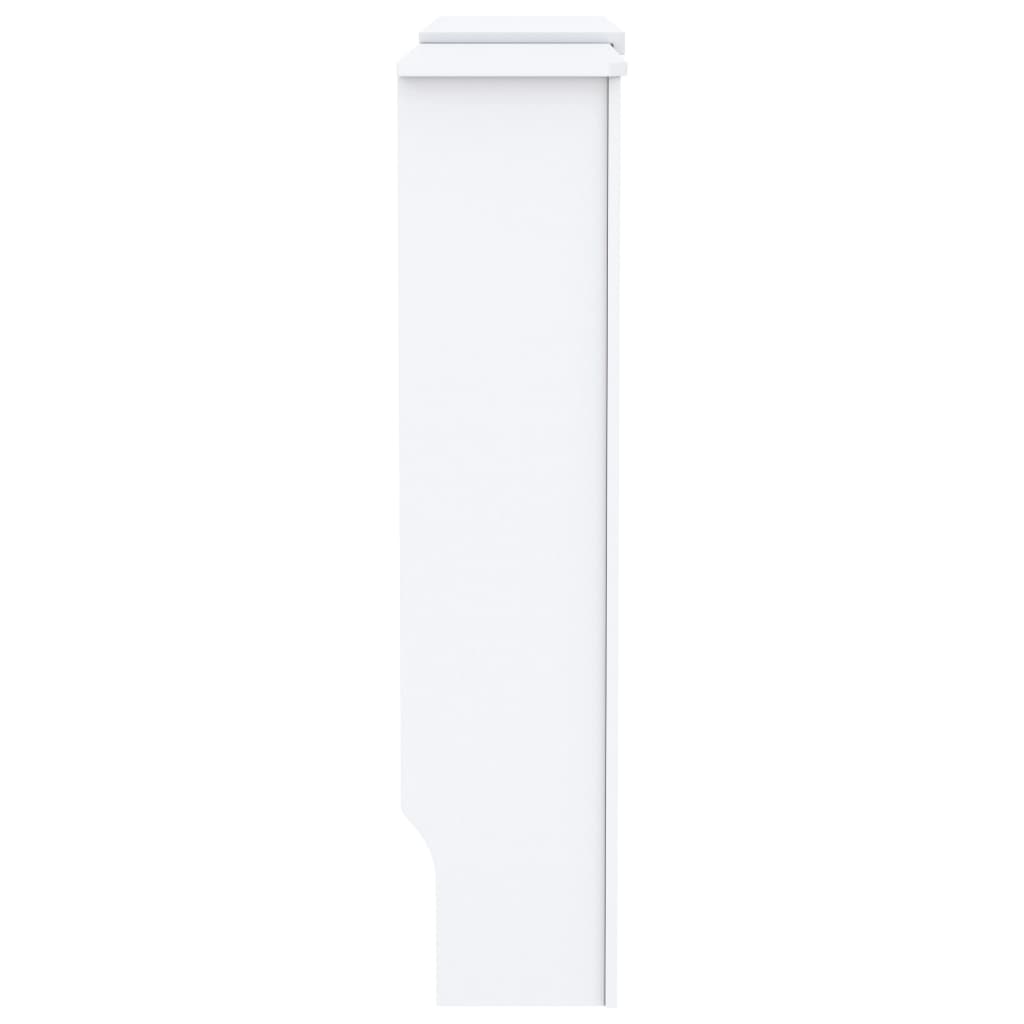 vidaXL MDF Radiator Cover White 205 cm