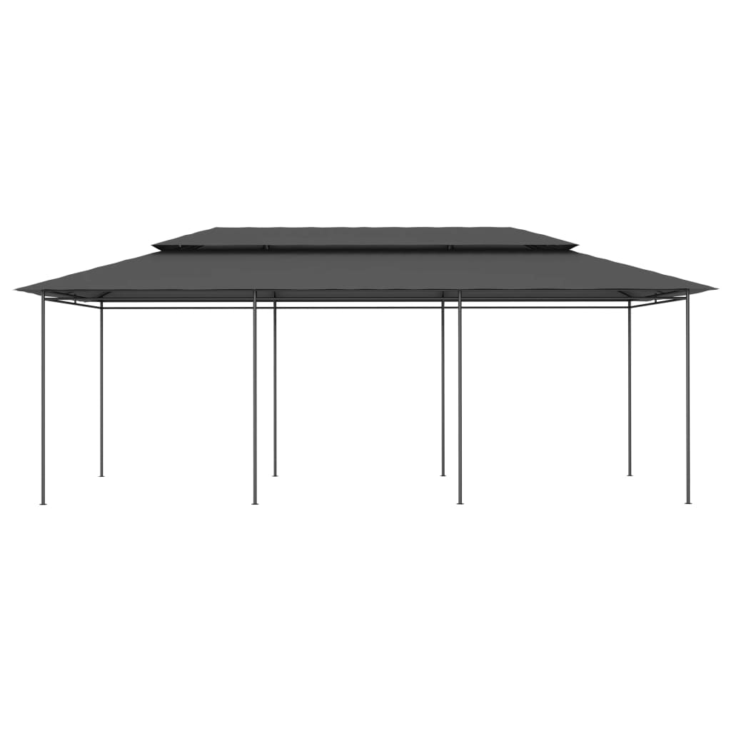 vidaXL Gazebo 600x298x270 cm Anthracite