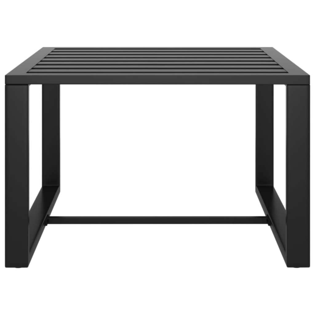 vidaXL 3 Piece Garden Lounge Set with Cushions Aluminium Anthracite
