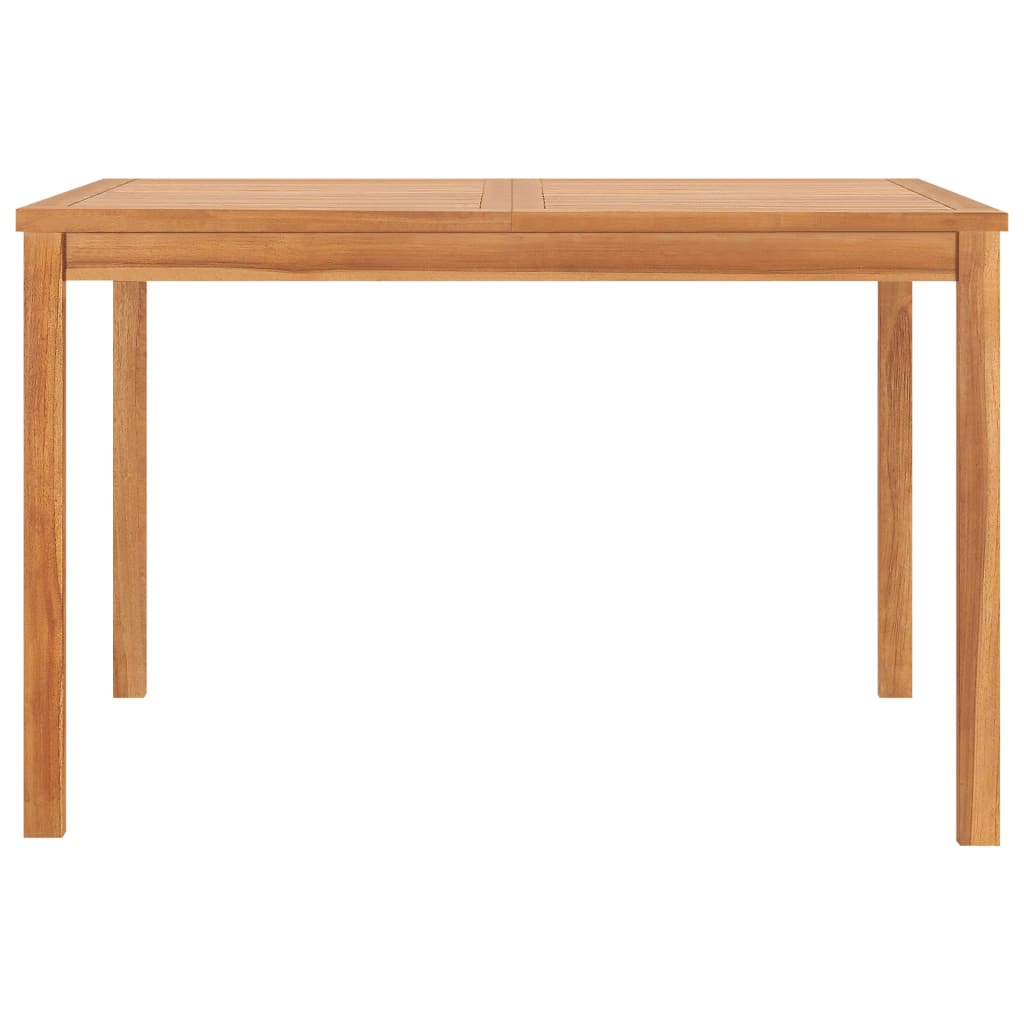 vidaXL 5 Piece Garden Dining Set Solid Teak Wood