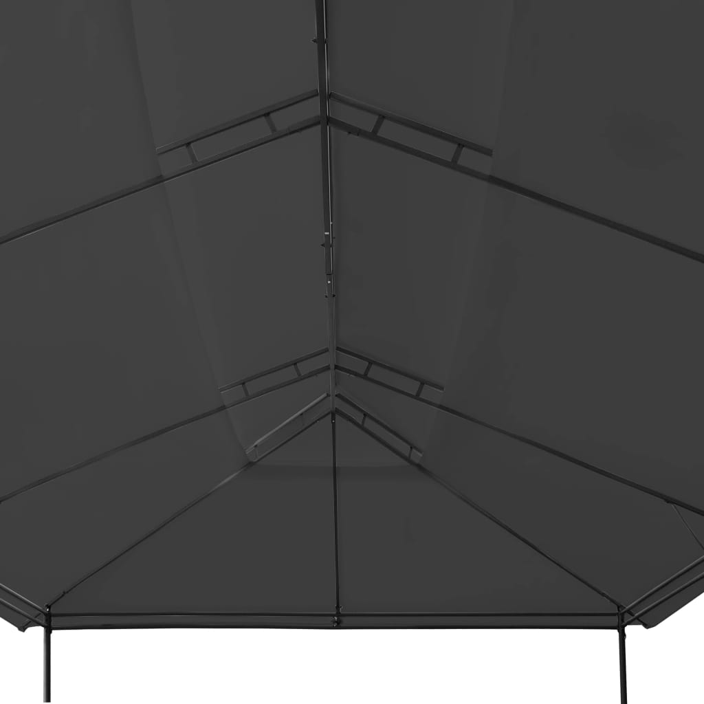 vidaXL Gazebo 600x298x270 cm Anthracite