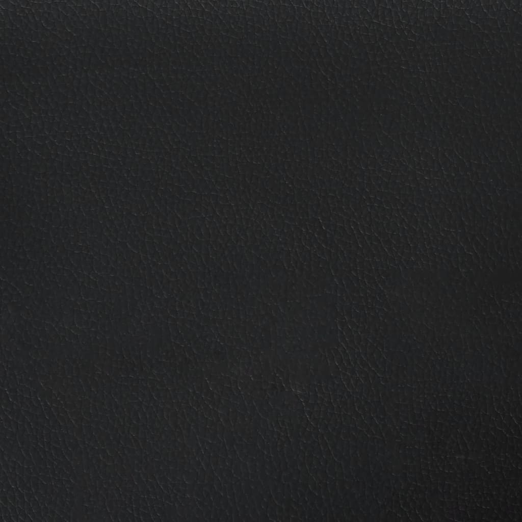 vidaXL Footstool Black 70x55x41 cm Faux Leather