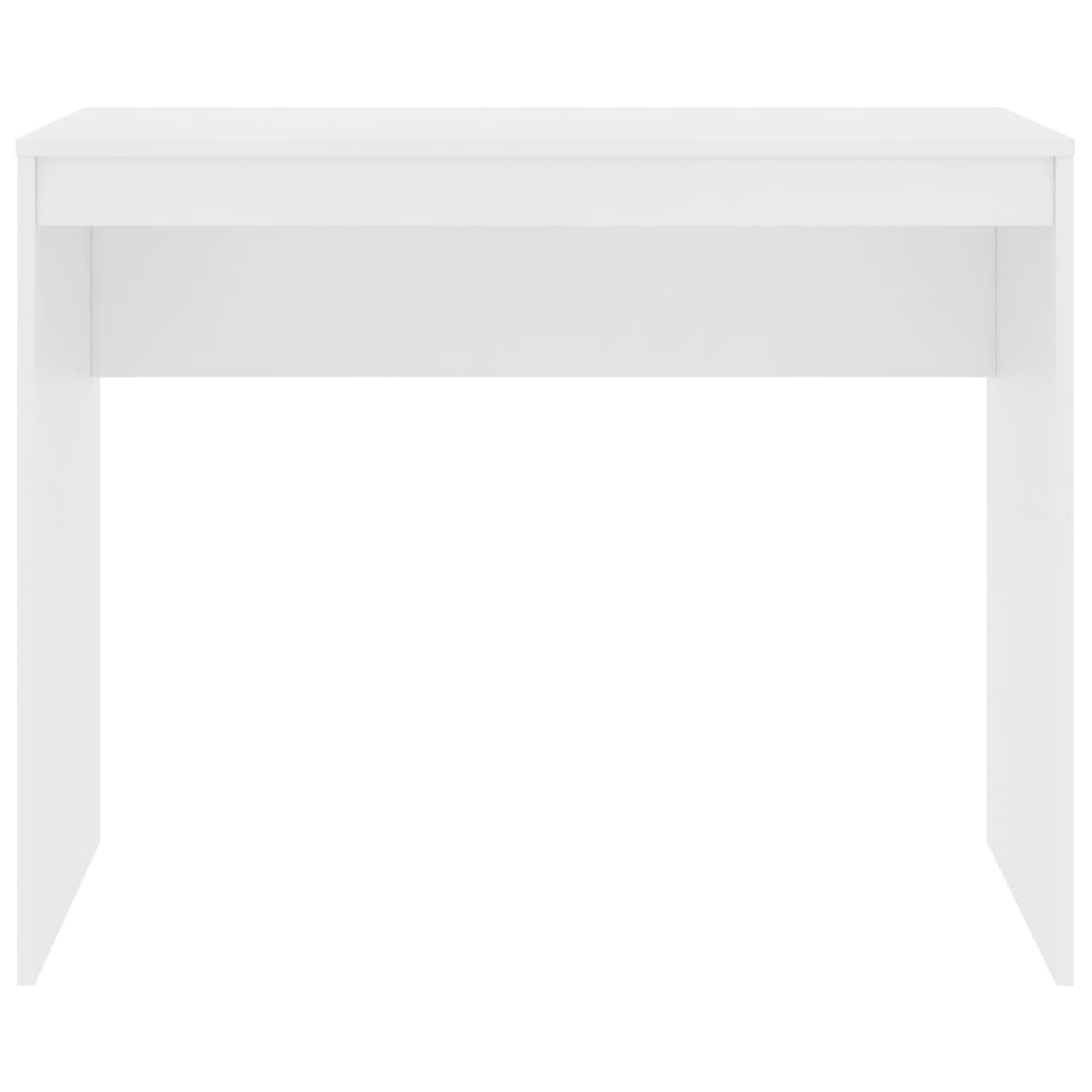 vidaXL Desk White 90x40x72 cm Engineered Wood