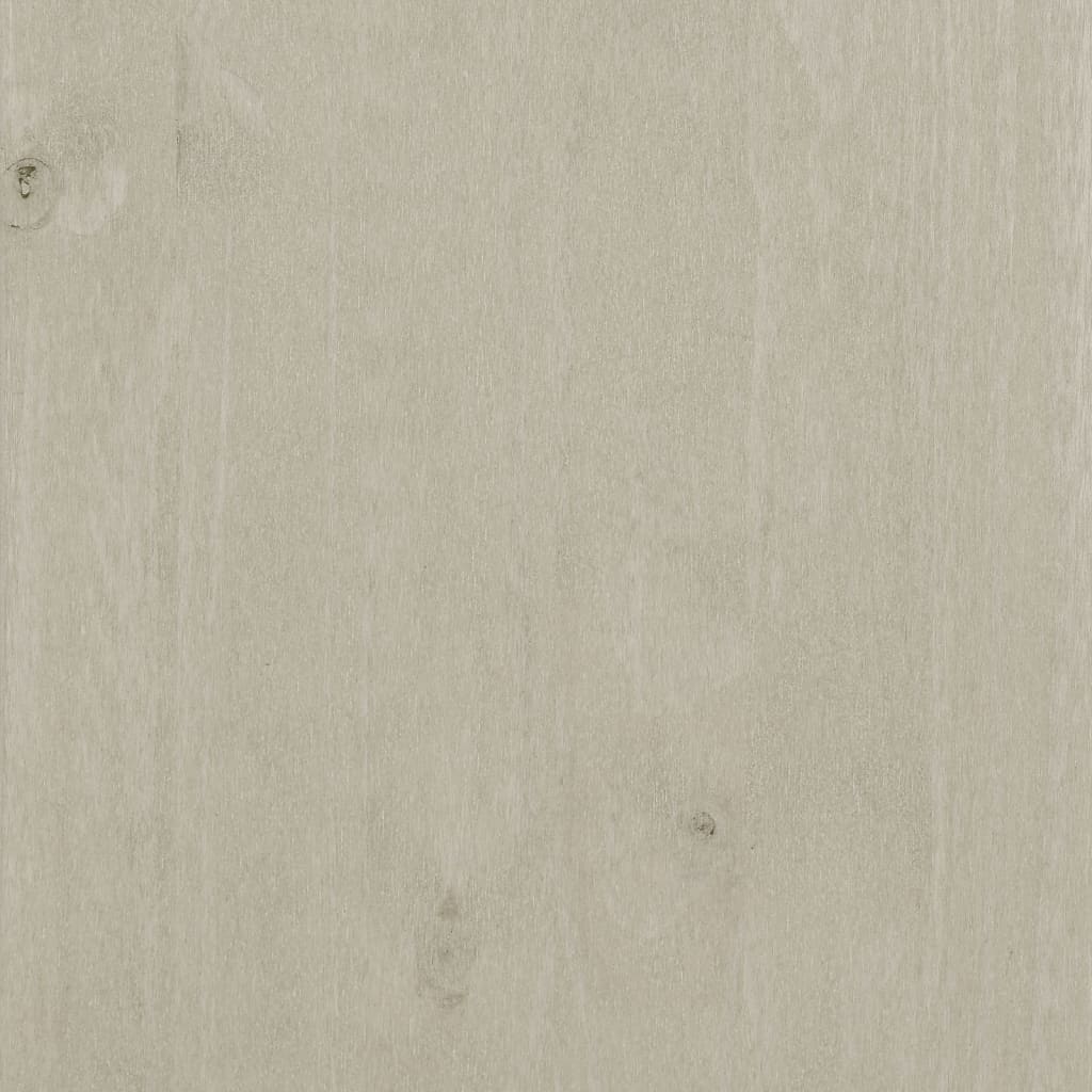 vidaXL TV Cabinet HAMAR White 158x40x40 cm Solid Wood Pine