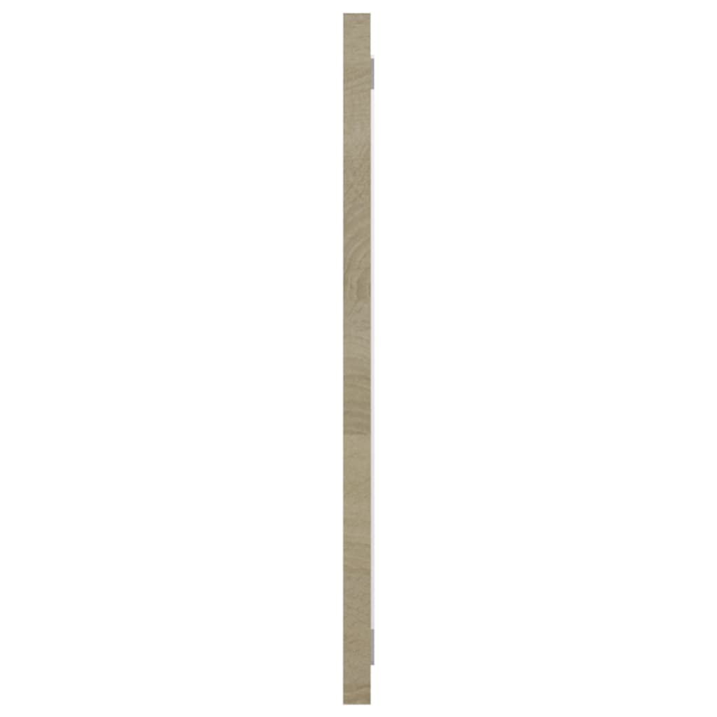 vidaXL Bathroom Mirror Sonoma Oak 90x1.5x37 cm Engineered Wood