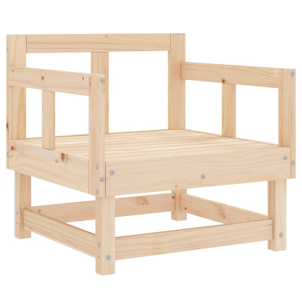 vidaXL 8 Piece Garden Lounge Set Solid Wood Pine