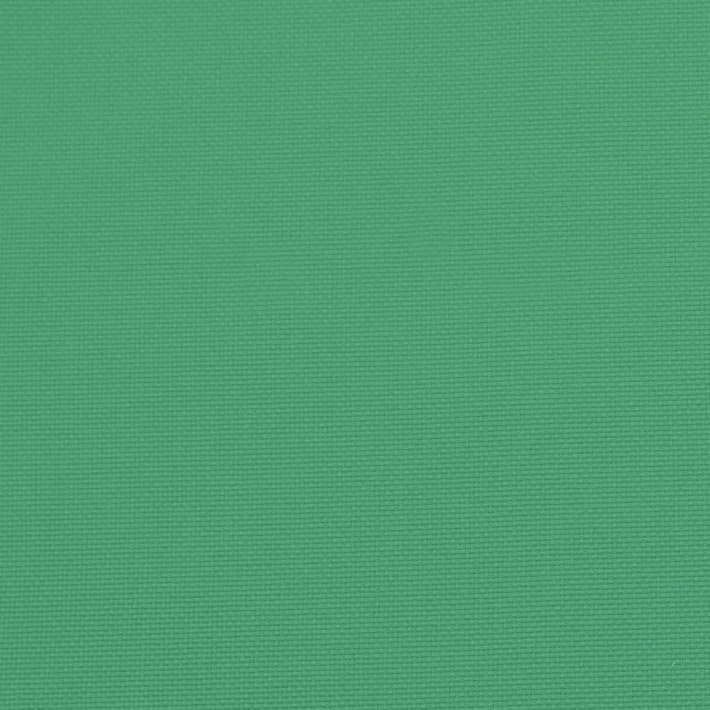 vidaXL Garden Highback Chair Cushions 4 pcs Green 120x50x3 cm Fabric
