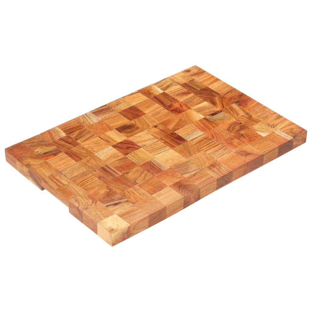 vidaXL Chopping Board 60x40x3.8 cm Solid Acacia Wood