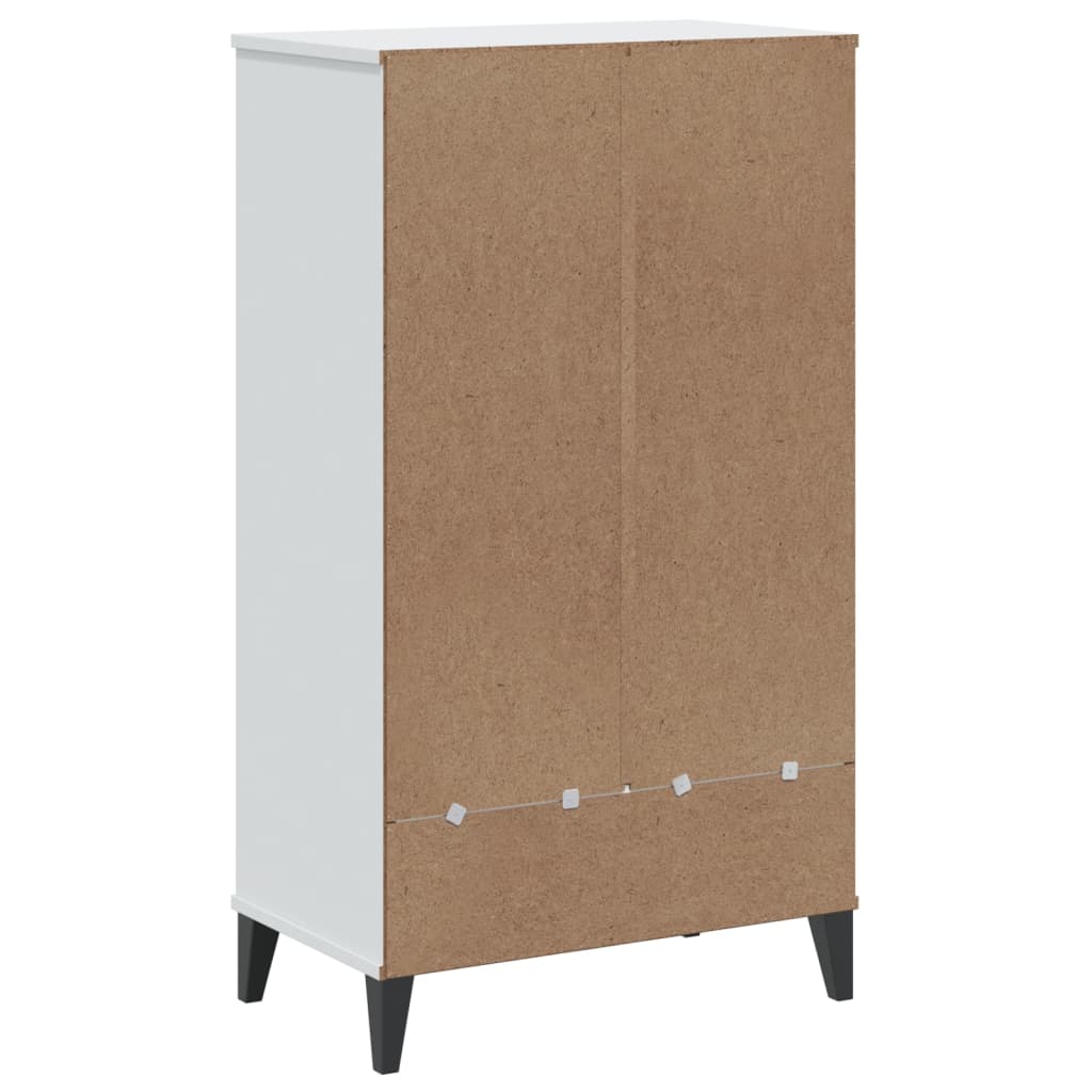 vidaXL Shoe Cabinet VIKEN White Engineered Wood