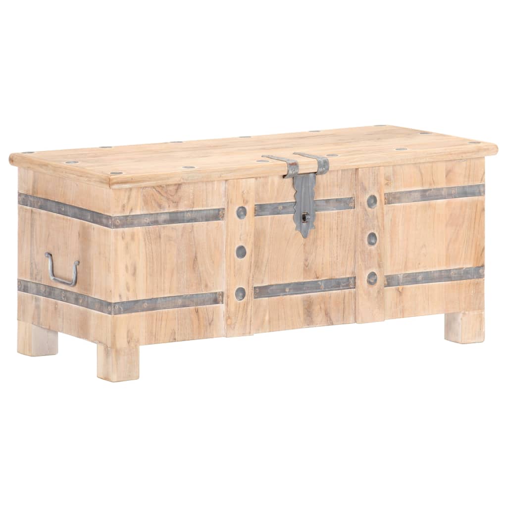 vidaXL Chest 90x40x40 cm Solid Acacia Wood