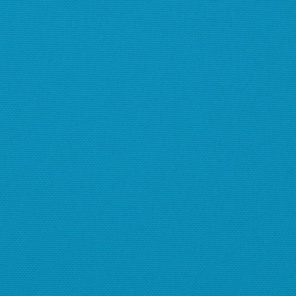 vidaXL Chair Cushions 4 pcs Light Blue 40x40x7 cm Oxford Fabric