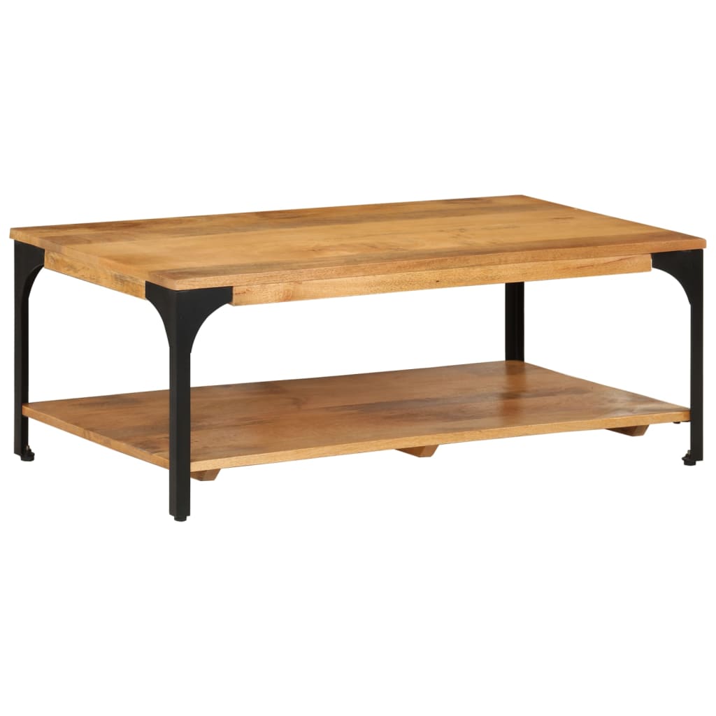 vidaXL Coffee Table Mango Wood 100x60x38 cm