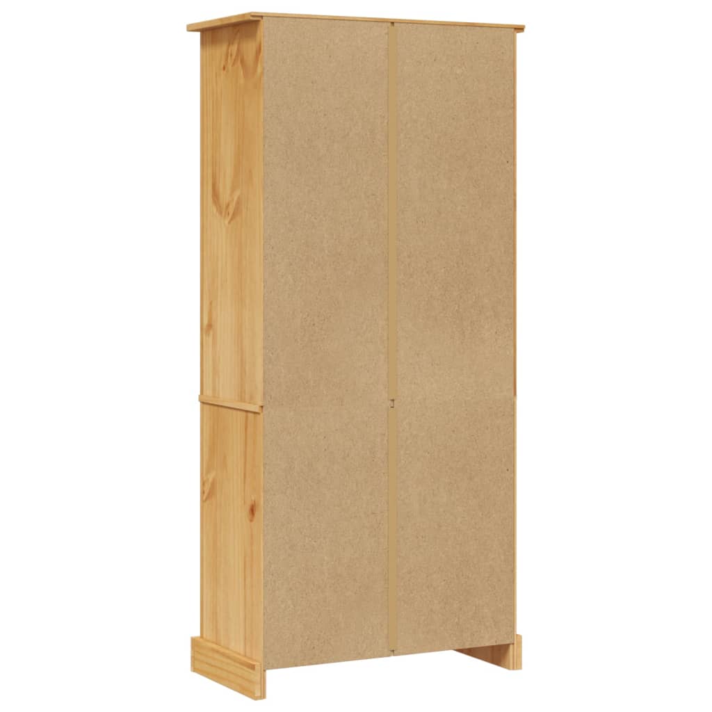 vidaXL Cupboard Mexican Pine Corona Range 80x40x170 cm