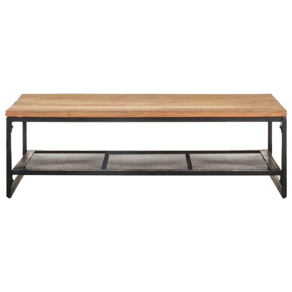 vidaXL Coffee Table 110x60x35 cm Solid Acacia Wood