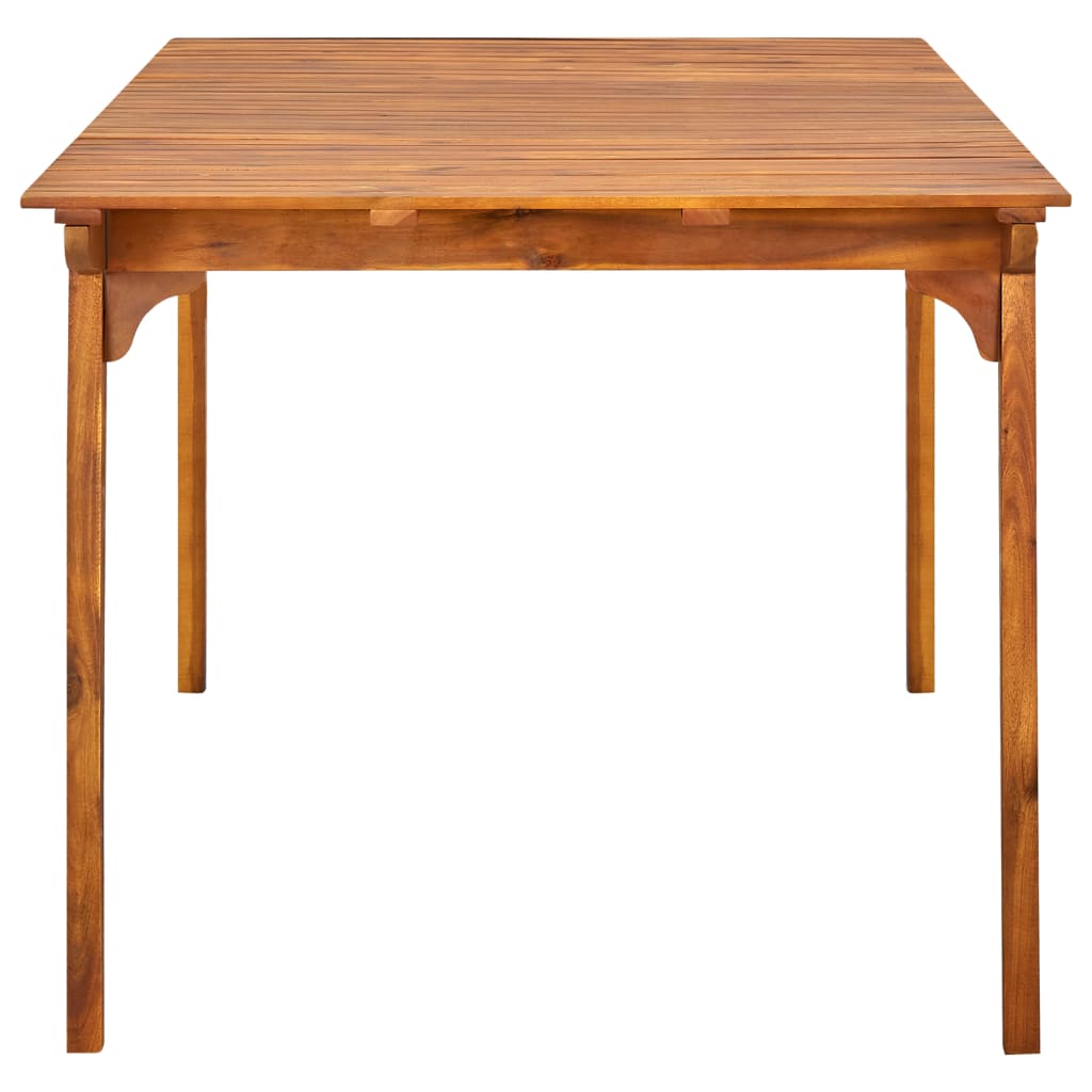 vidaXL Garden Table 150x90x75 cm Solid Acacia Wood