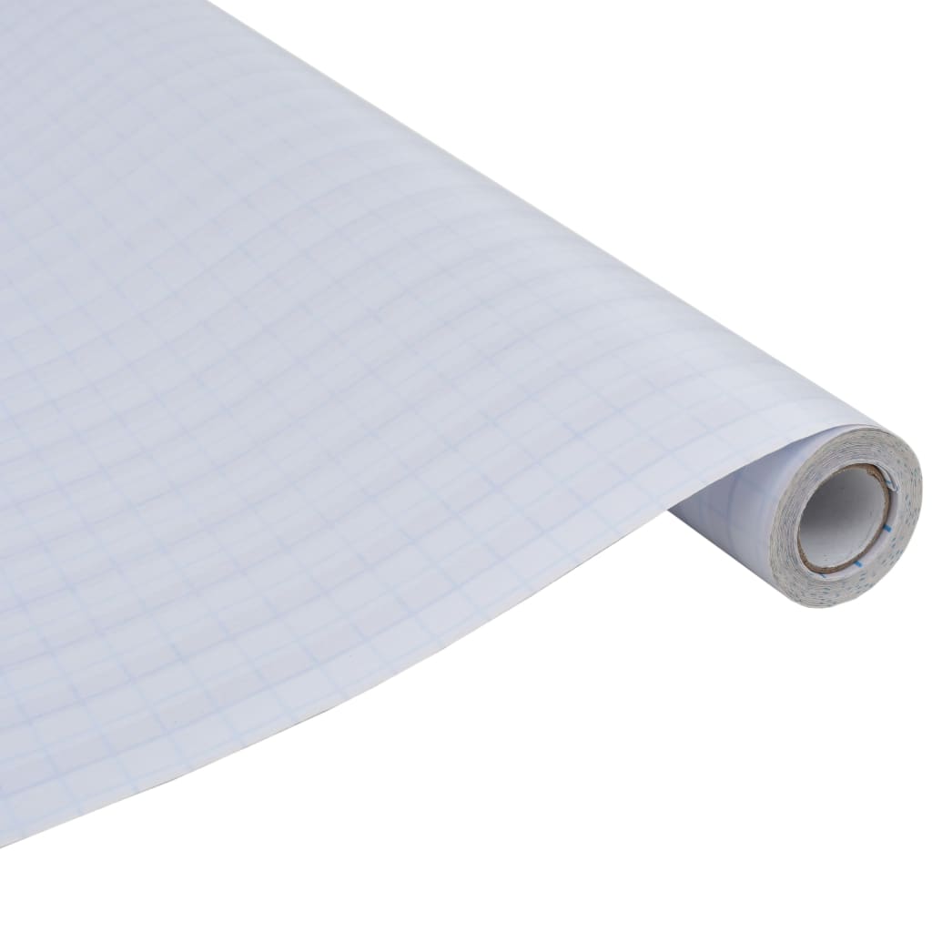 vidaXL Frosted Privacy Window Film Adhesive Stripes 0.9x5 m