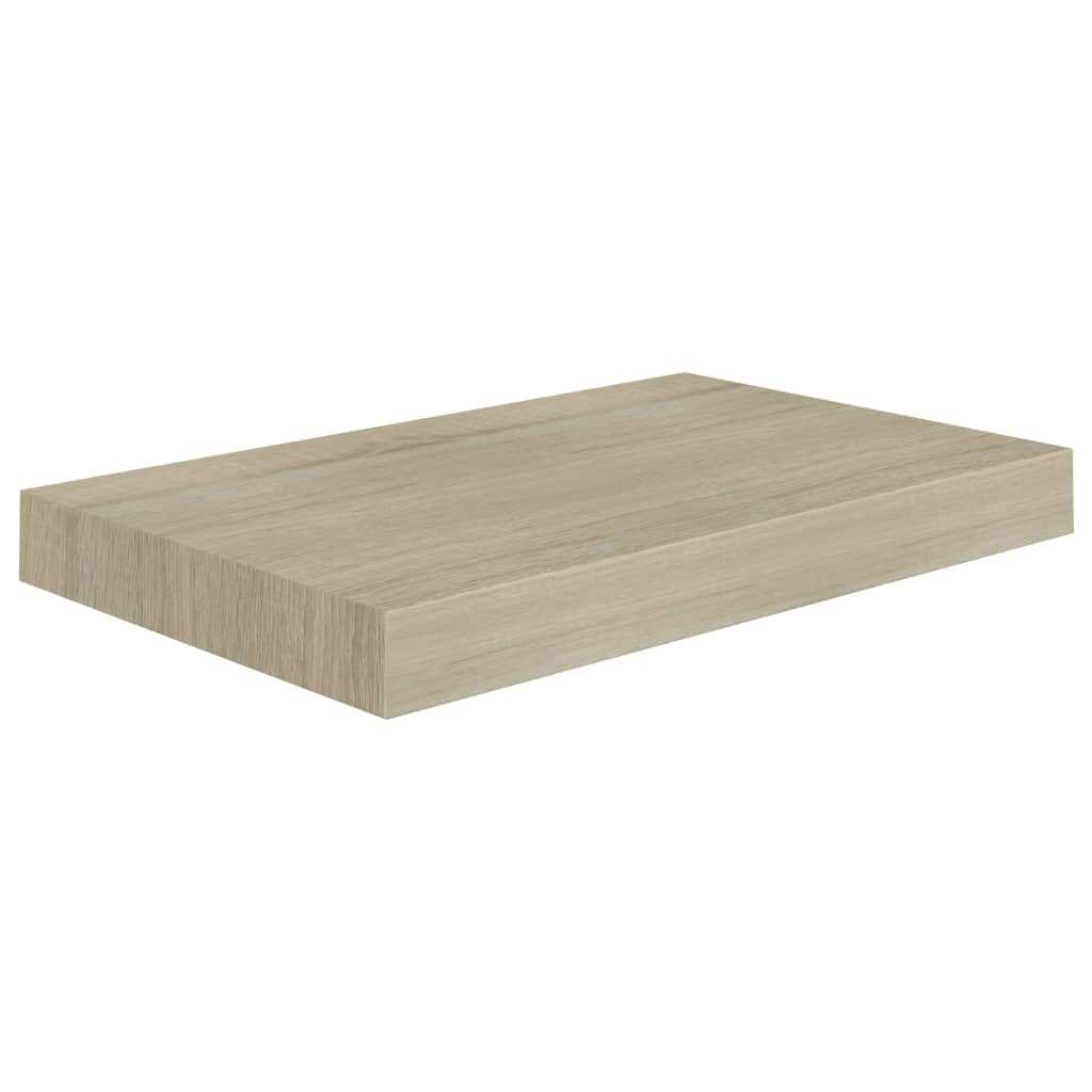 vidaXL Floating Wall Shelves 4 pcs Oak 40x23x3.8 cm MDF