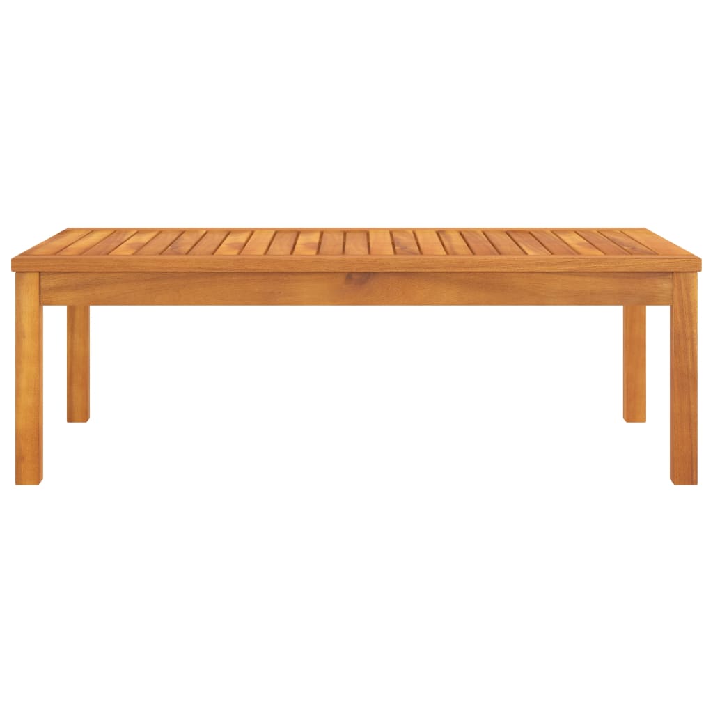 vidaXL Coffee Table 100x50x33 cm Solid Acacia Wood