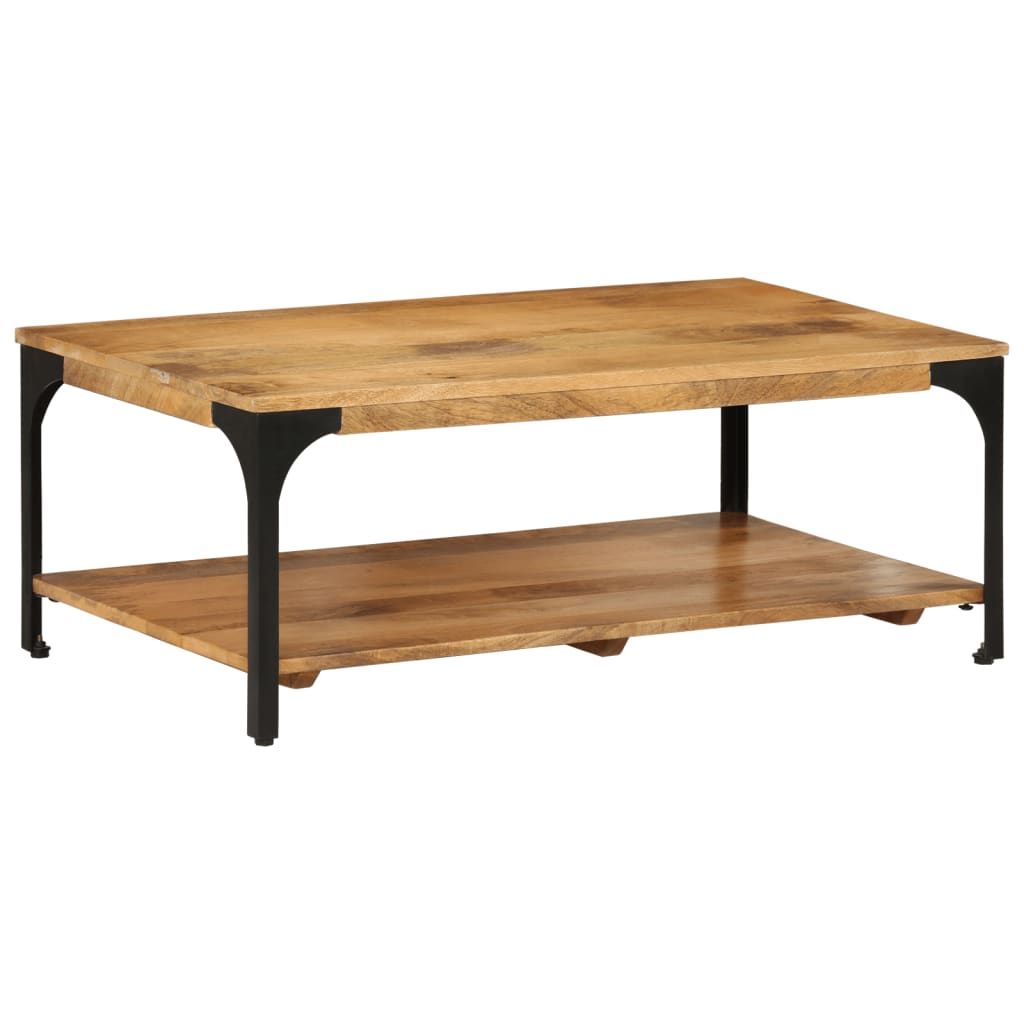 vidaXL Coffee Table Mango Wood 100x60x38 cm