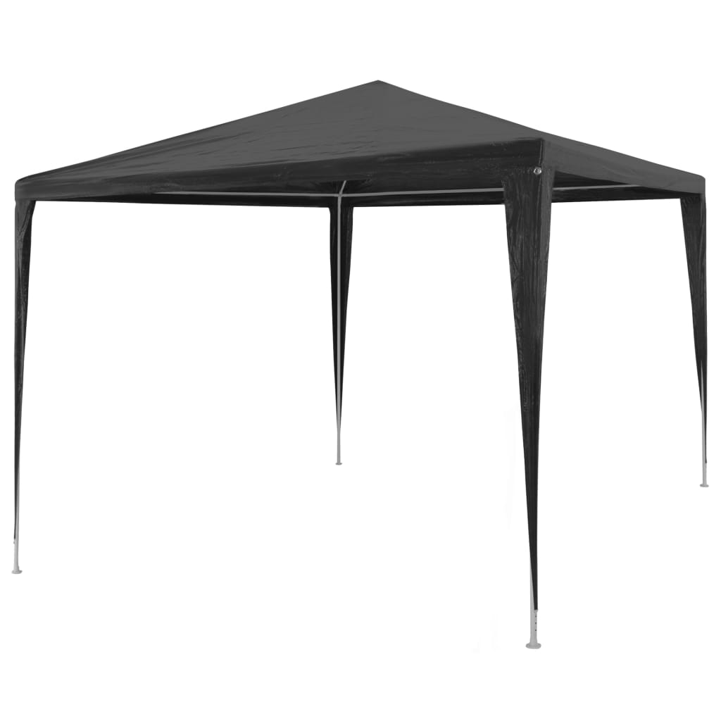 vidaXL Party Tent 3x3 m PE Anthracite