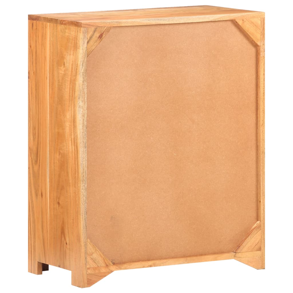 vidaXL Sideboard 59x33x75 cm Solid Acacia Wood
