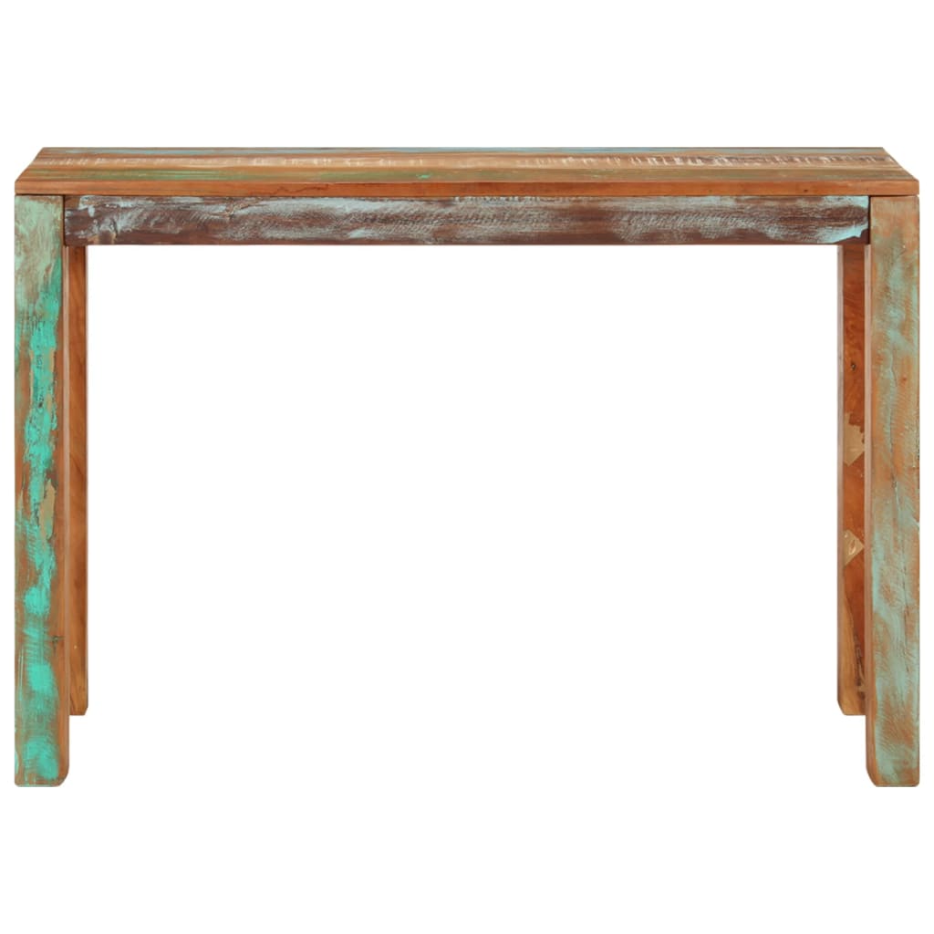 vidaXL Console Table 110x35x76 cm Solid Reclaimed Wood