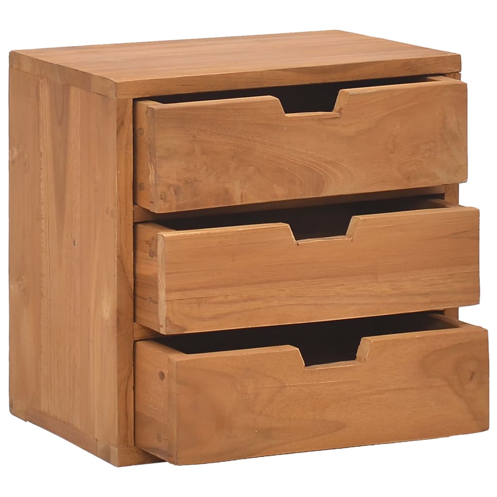 vidaXL Bedside Cabinet 40x30x40 cm Solid Teak Wood