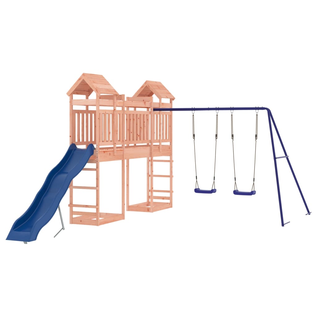 vidaXL Outdoor Playset Solid Wood Douglas