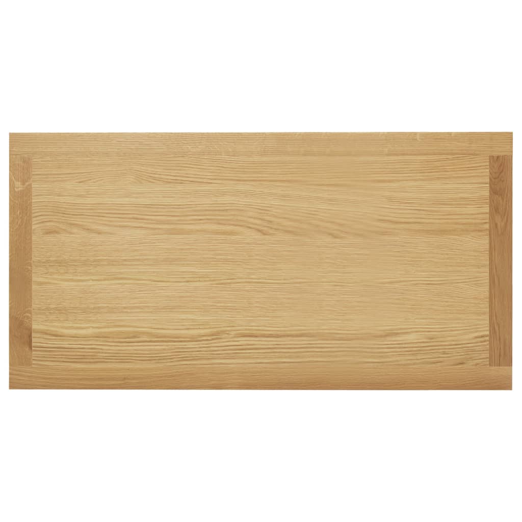 vidaXL Coffee Table 110x55x40 cm Solid Oak Wood