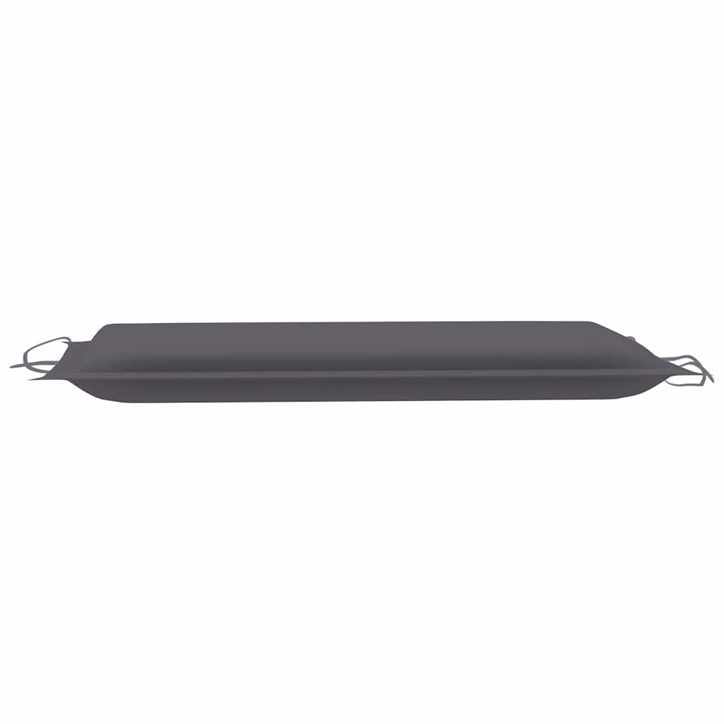 vidaXL Rocking Sun Lounger with Cushion Solid Teak Wood