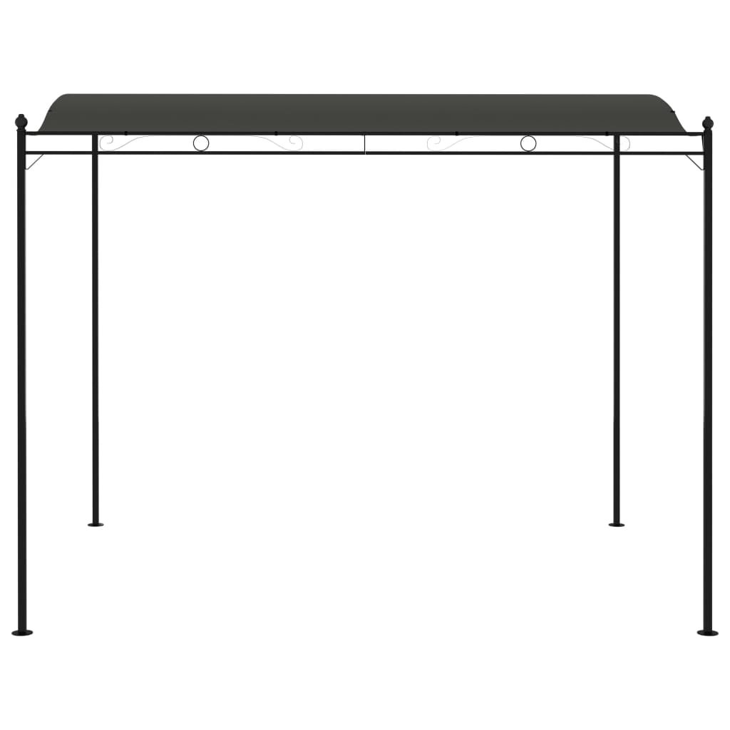 vidaXL Sunshade Awning 3x2.4 m Anthracite