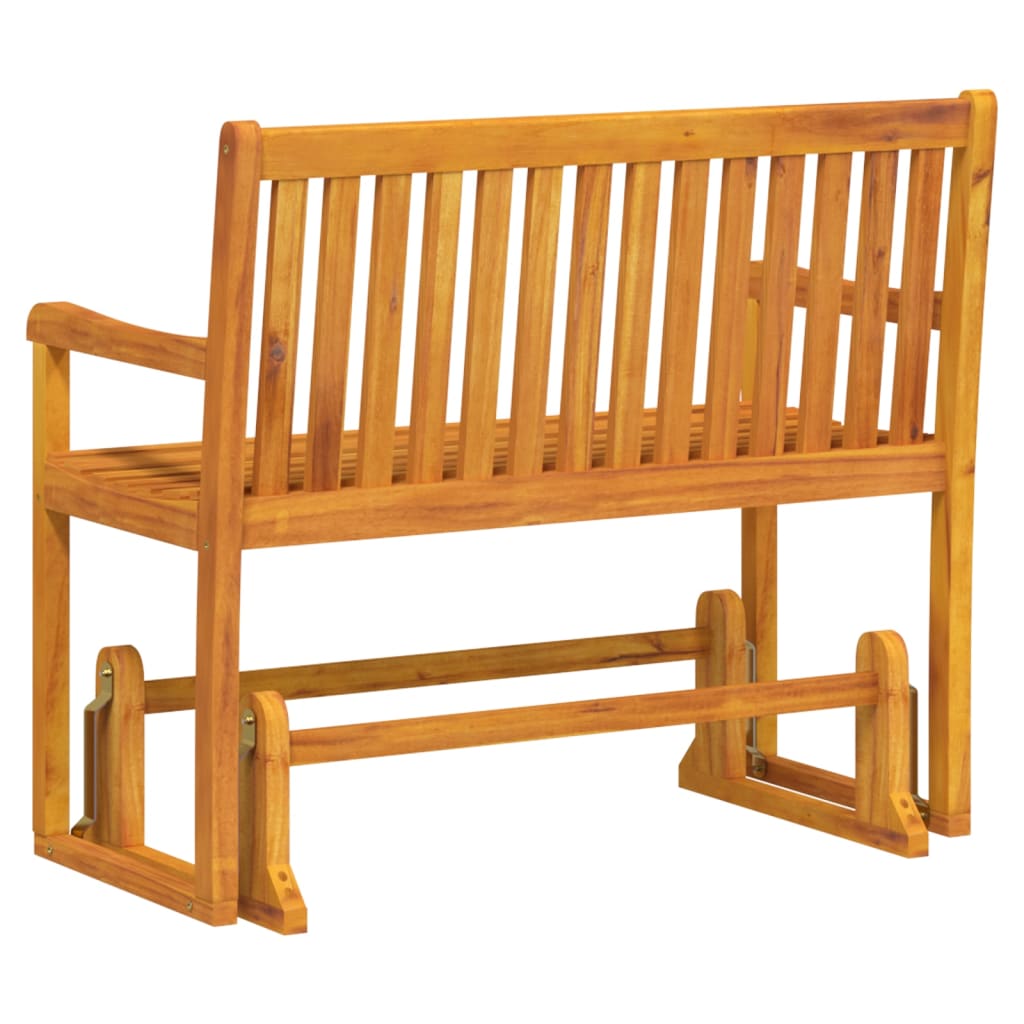 vidaXL Garden Swing Bench 110 cm Solid Acacia Wood