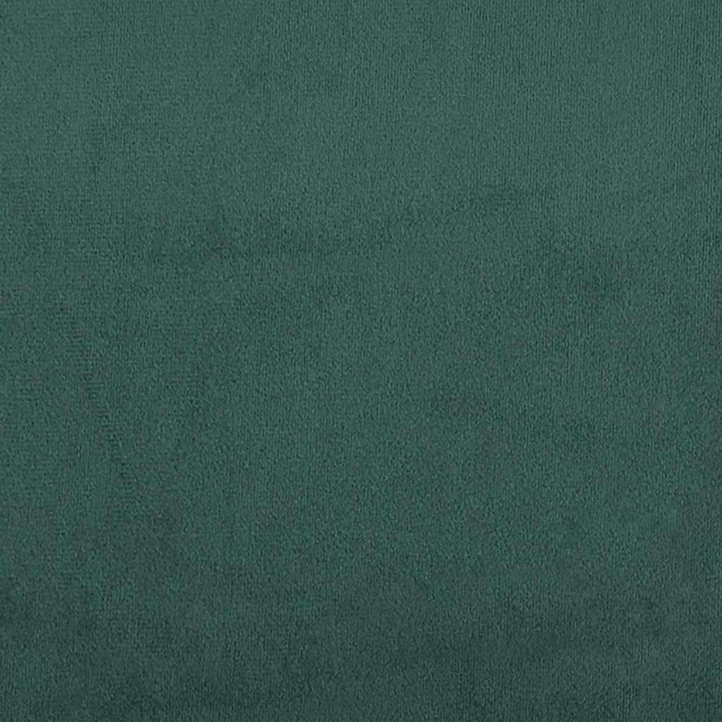 vidaXL Sofa Chair Dark Green Velvet