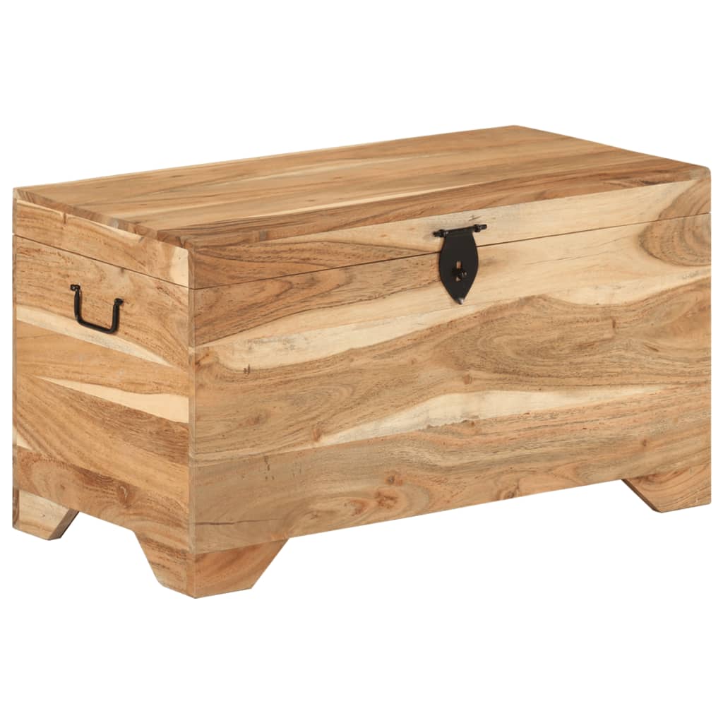 vidaXL Storage Chest Solid Acacia Wood