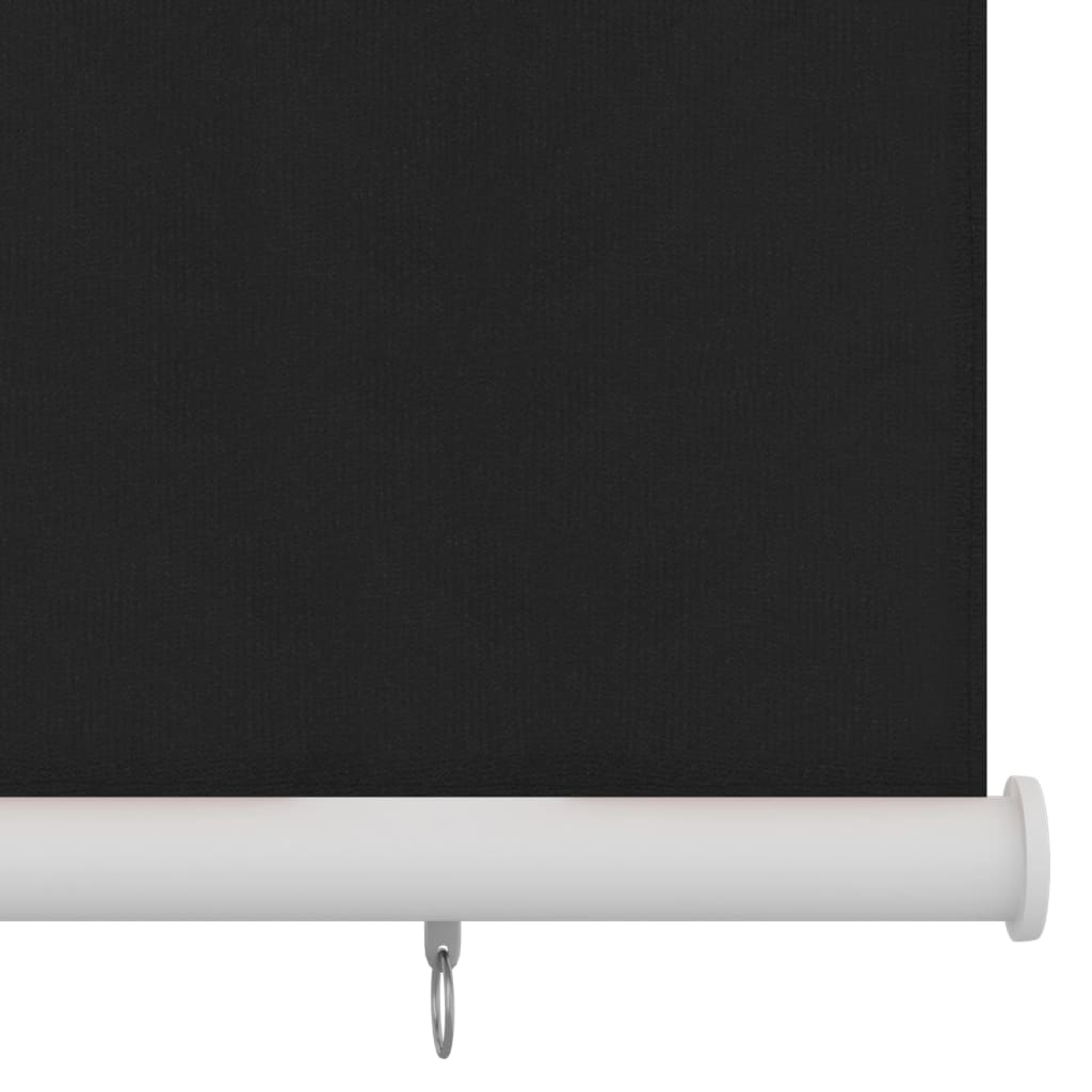 vidaXL Outdoor Roller Blind 60x230 cm Black HDPE