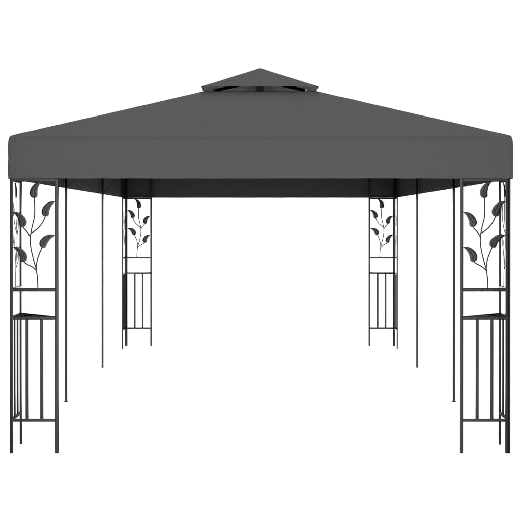 vidaXL Gazebo 3x6 m Anthracite