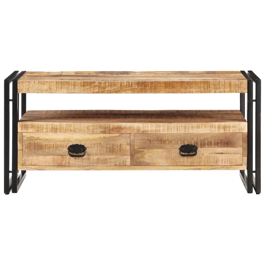 vidaXL Coffee Table 100x55x45 cm Rough Mango Wood