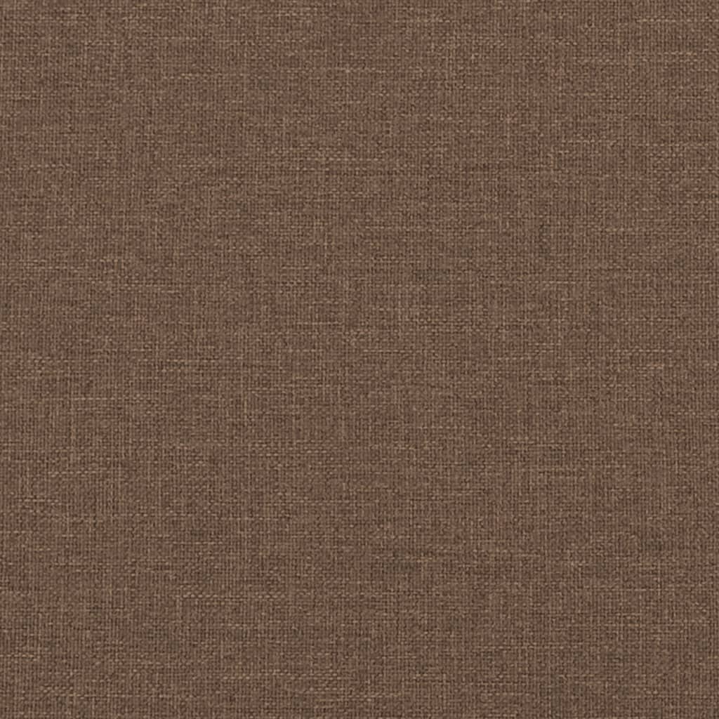 vidaXL Massage Recliner Brown Fabric