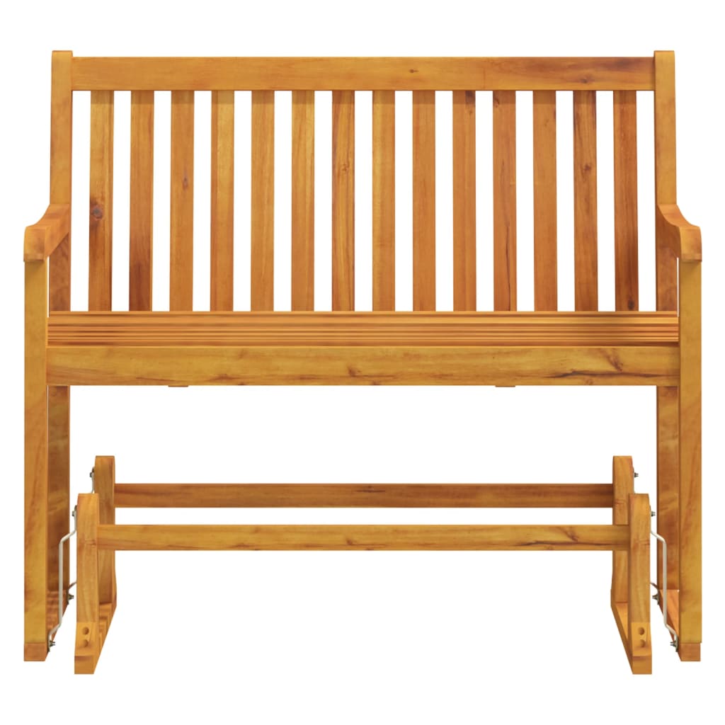 vidaXL Garden Swing Bench 110 cm Solid Acacia Wood