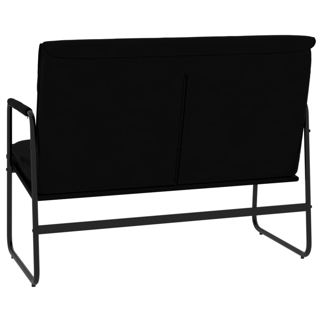 vidaXL Bench Black 100x64x80 cm Faux Leather