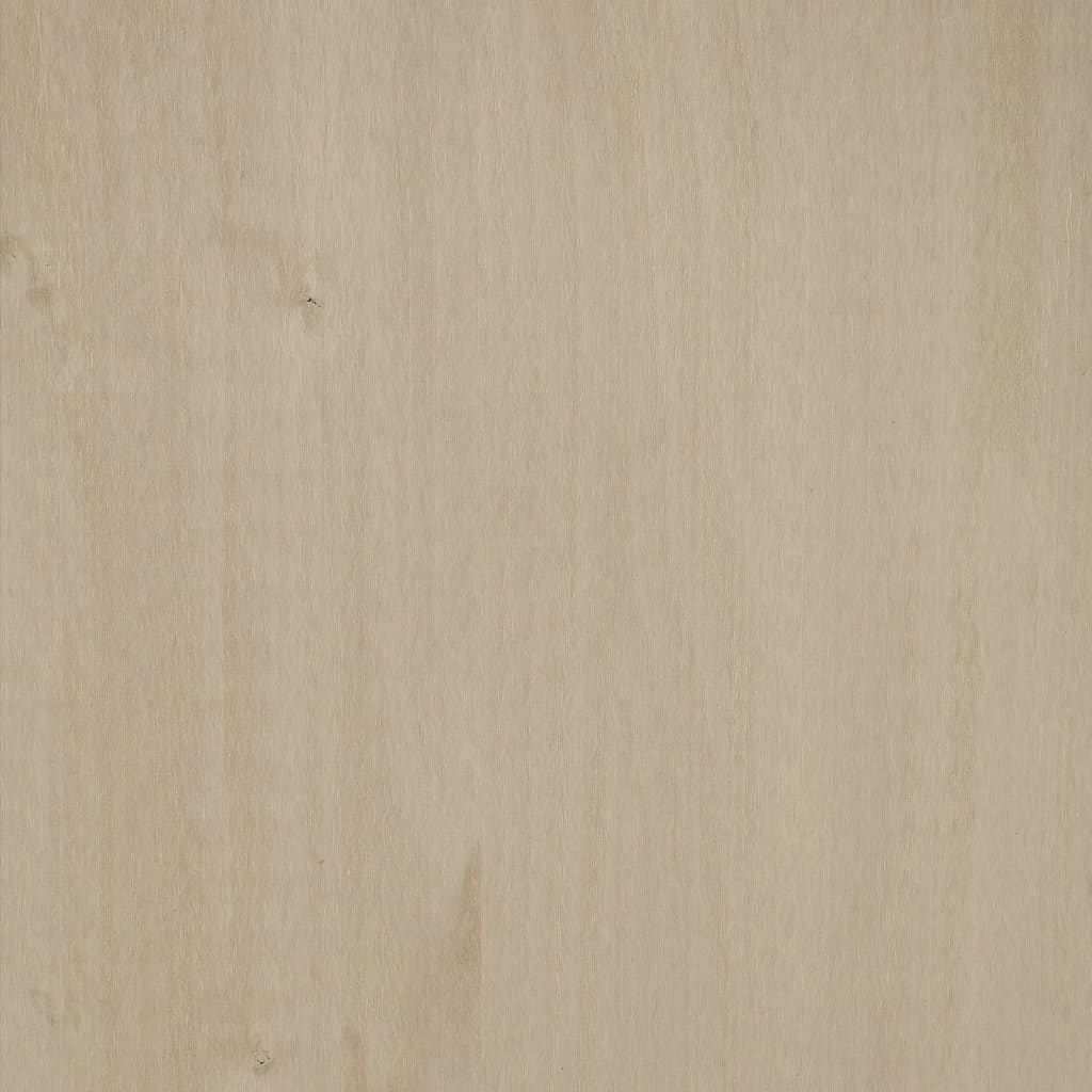 vidaXL Sideboard HAMAR Honey Brown 113x40x80 cm Solid Wood Pine