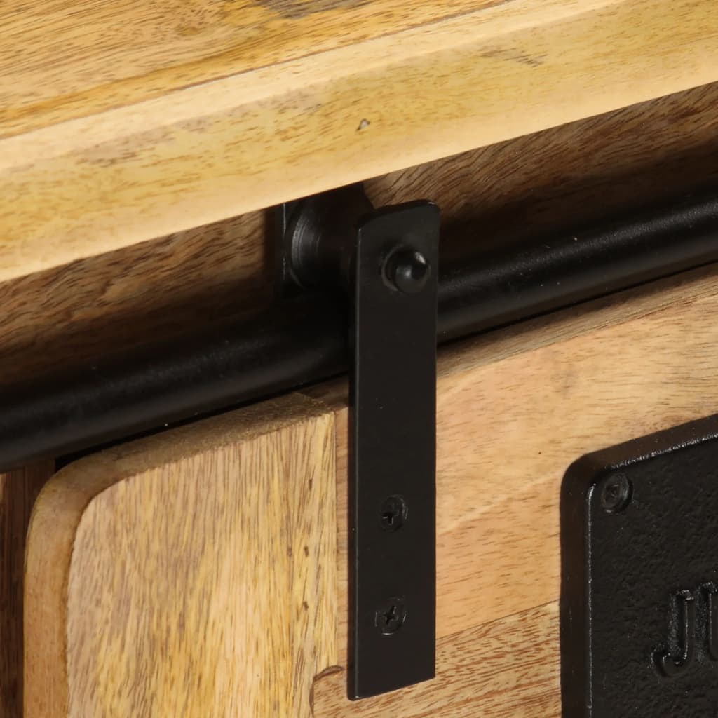 vidaXL TV Cabinet 90x35x40 cm Solid Mango Wood
